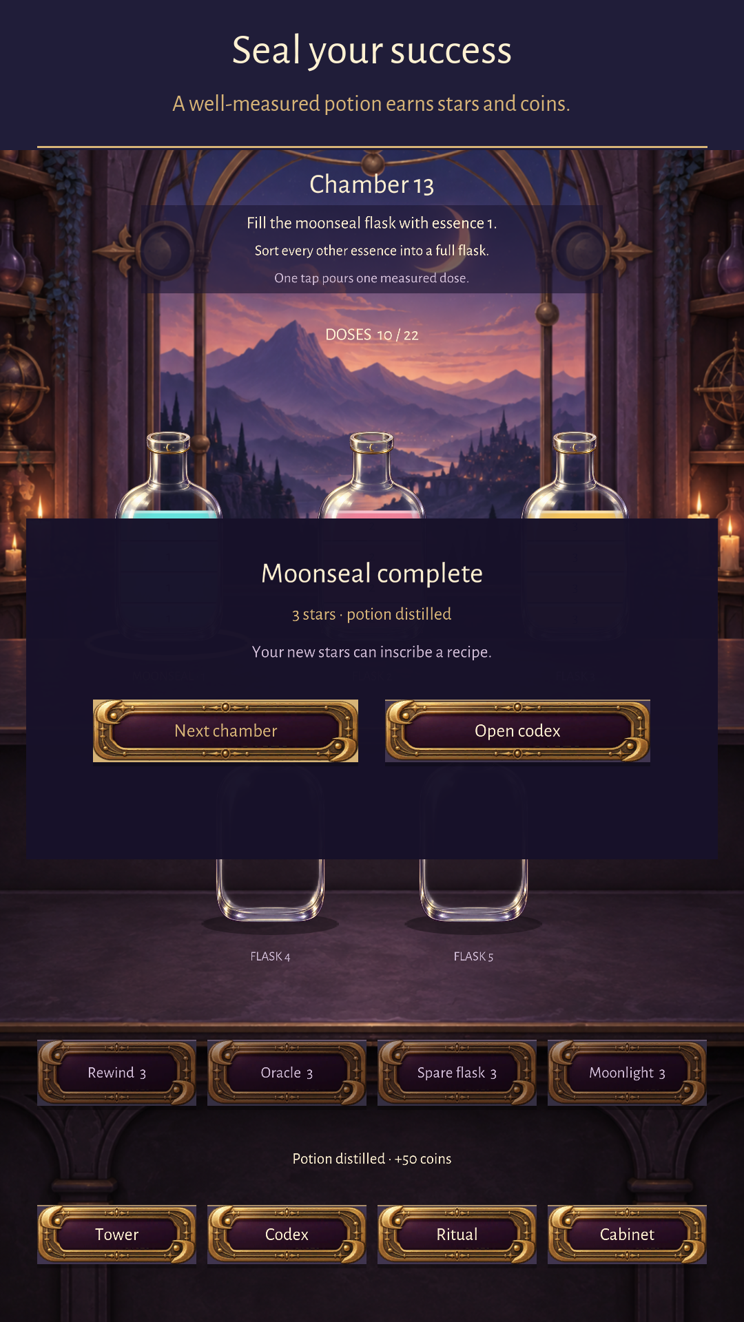 Potion Pour: Moonseal gameplay screenshot 2